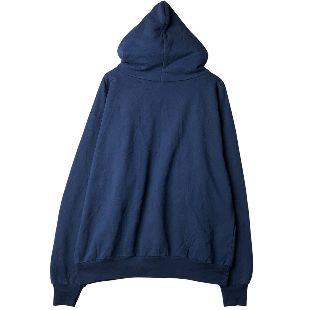 Vintage WINDJAMMER pullover sweatshirt, made in the USA, men's size XL cotton navy blue type Vintage Second Hand