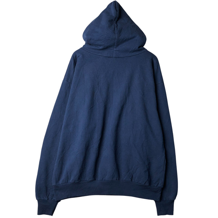 Vintage WINDJAMMER pullover sweatshirt, made in the USA, men's size XL cotton navy blue type Vintage Second Hand