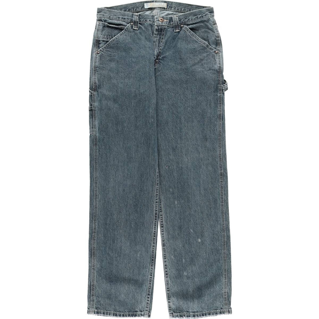 Lee Carpenter Denim Painter Pants, Men's, Size W33 cotton navy blue type Vintage Second Hand