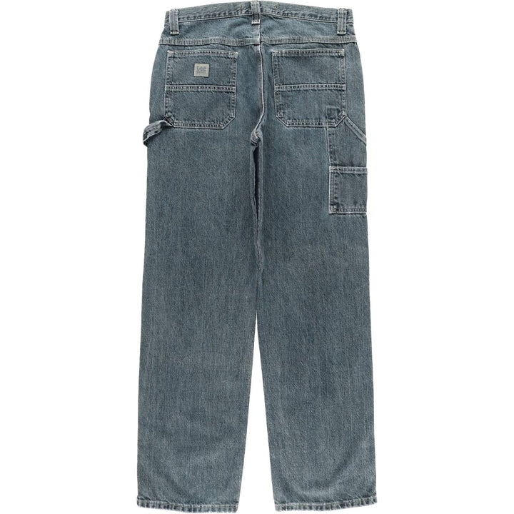 Lee Carpenter Denim Painter Pants, Men's, Size W33 cotton navy blue type Vintage Second Hand