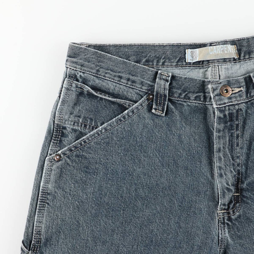 Lee Carpenter Denim Painter Pants, Men's, Size W33 cotton navy blue type Vintage Second Hand