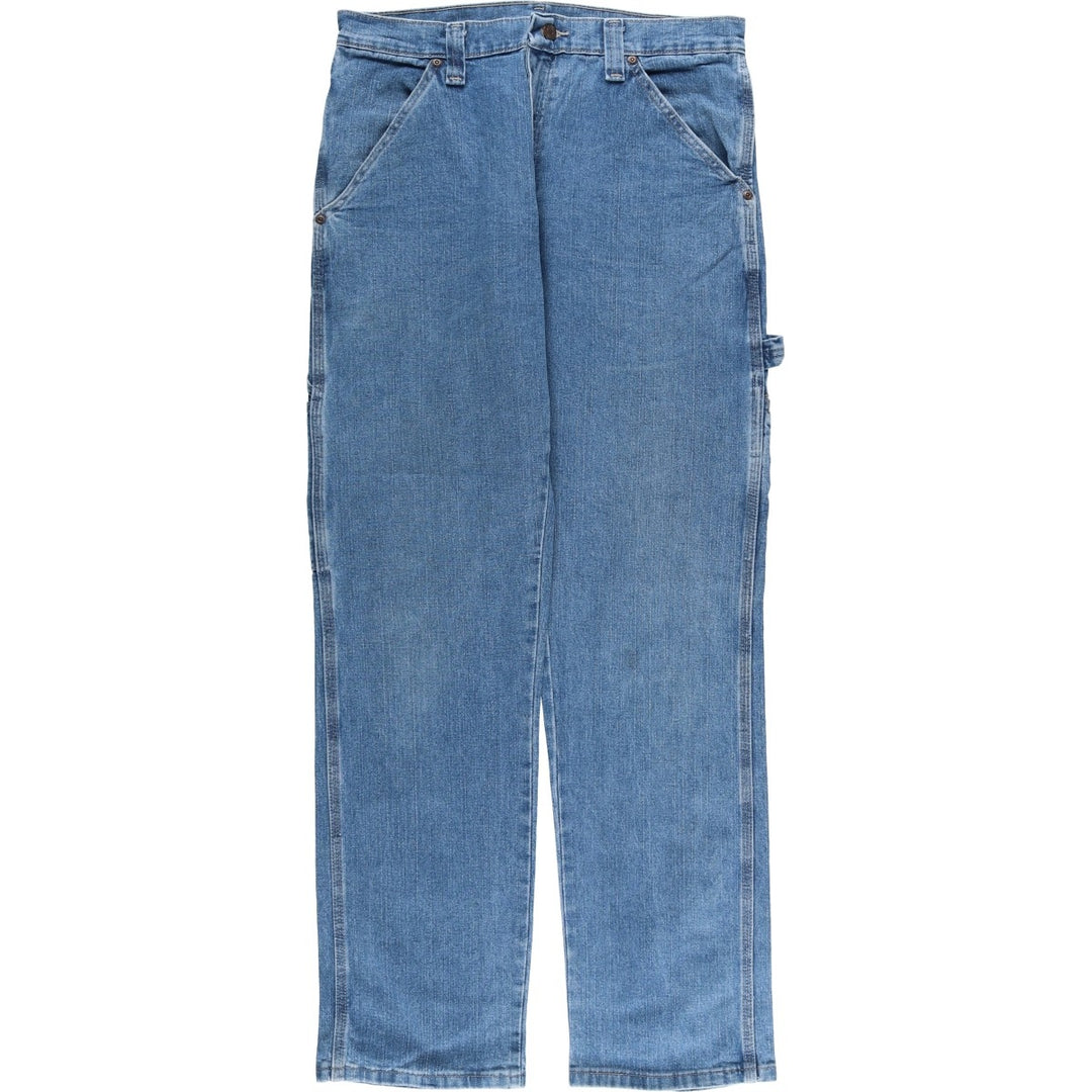 Wrangler Denim Painter Pants for Men, W32 equivalent cotton blue type Vintage Second Hand