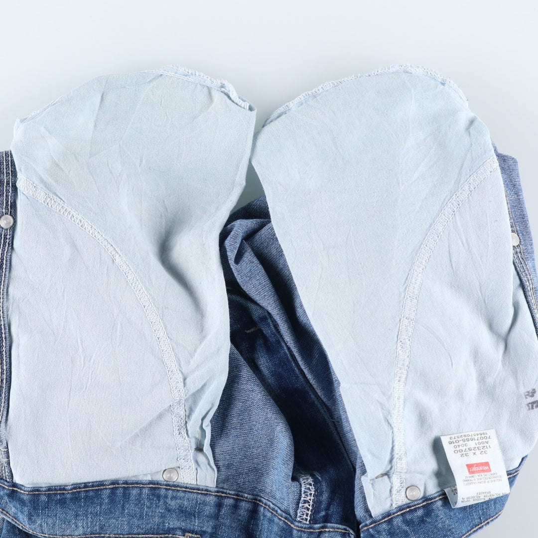 Wrangler Denim Painter Pants for Men, W32 equivalent cotton blue type Vintage Second Hand