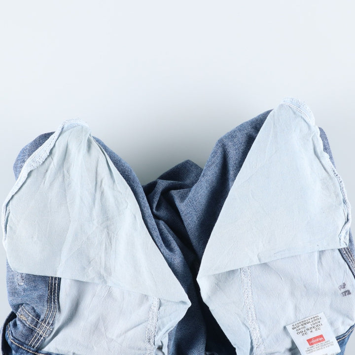 Wrangler Denim Painter Pants for Men, W32 equivalent cotton blue type Vintage Second Hand