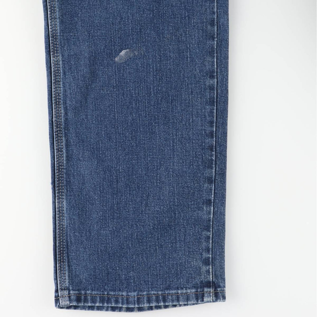 Wrangler Men's Denim Painter Pants, Made in Nicaragua, Size W33 cotton blue type Vintage Second Hand