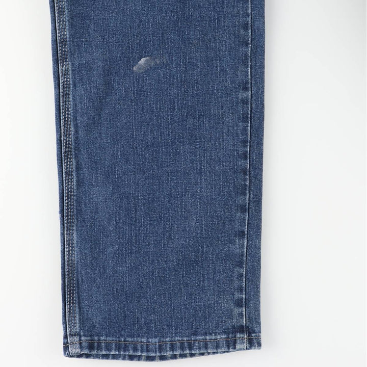 Wrangler Men's Denim Painter Pants, Made in Nicaragua, Size W33 cotton blue type Vintage Second Hand