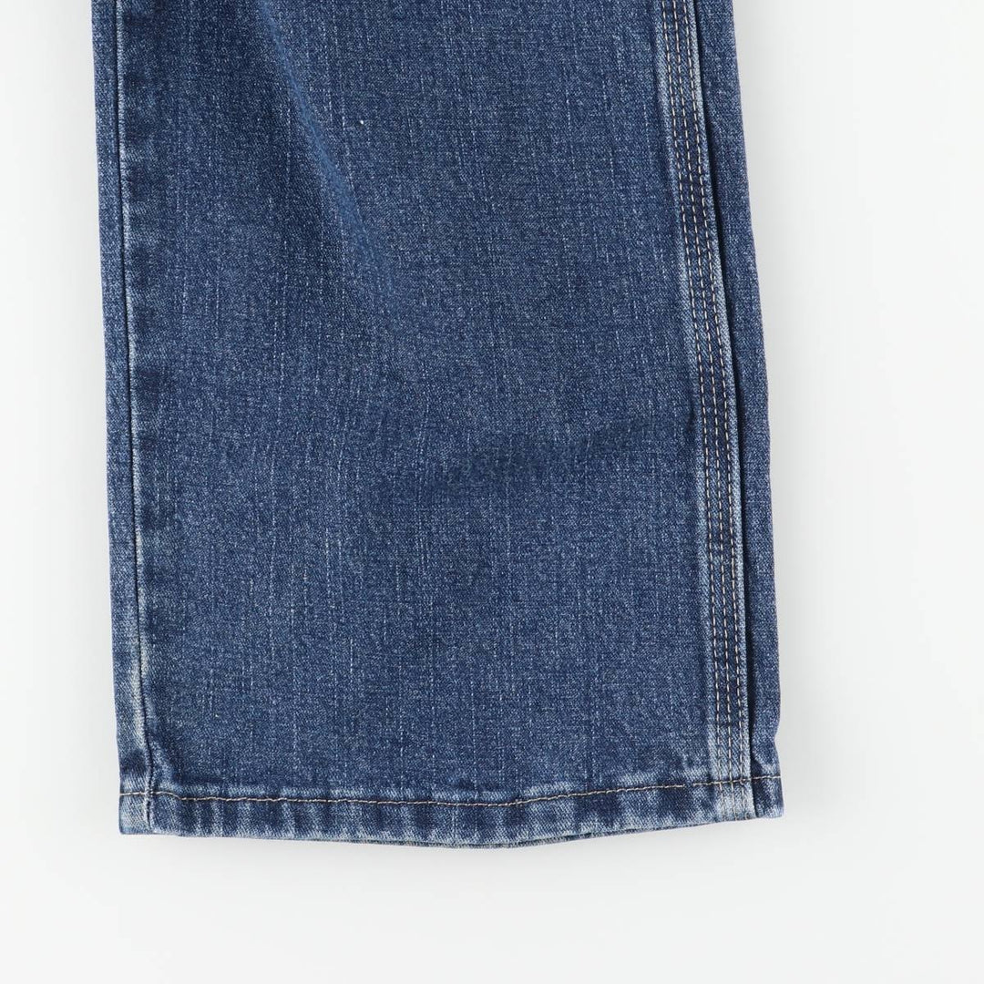 Wrangler Men's Denim Painter Pants, Made in Nicaragua, Size W33 cotton blue type Vintage Second Hand