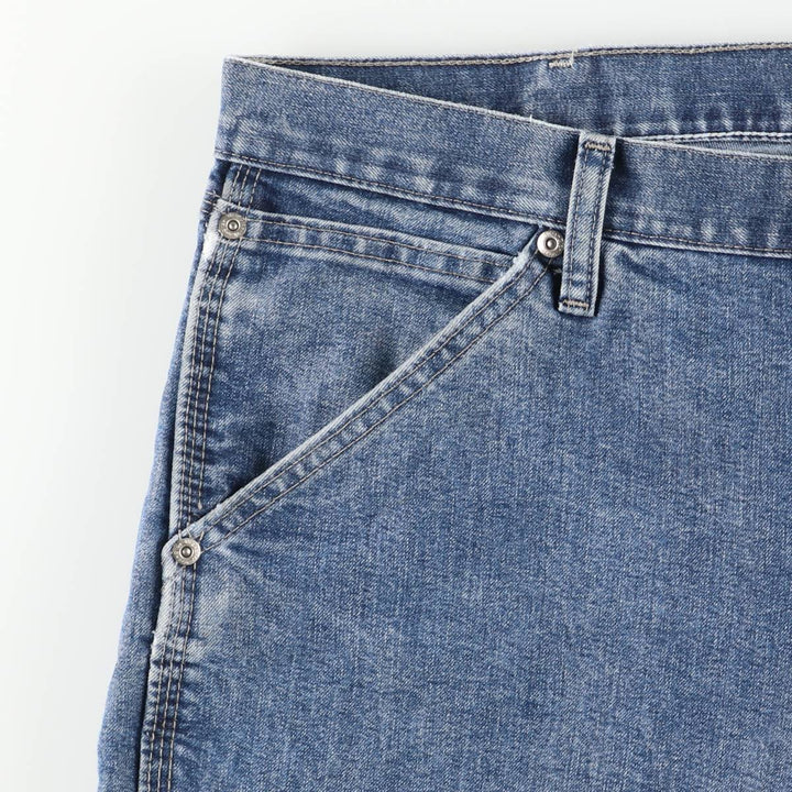 00'S Wrangler CARPENTER denim painter pants for men, W35 equivalent cotton blue type Vintage Second Hand