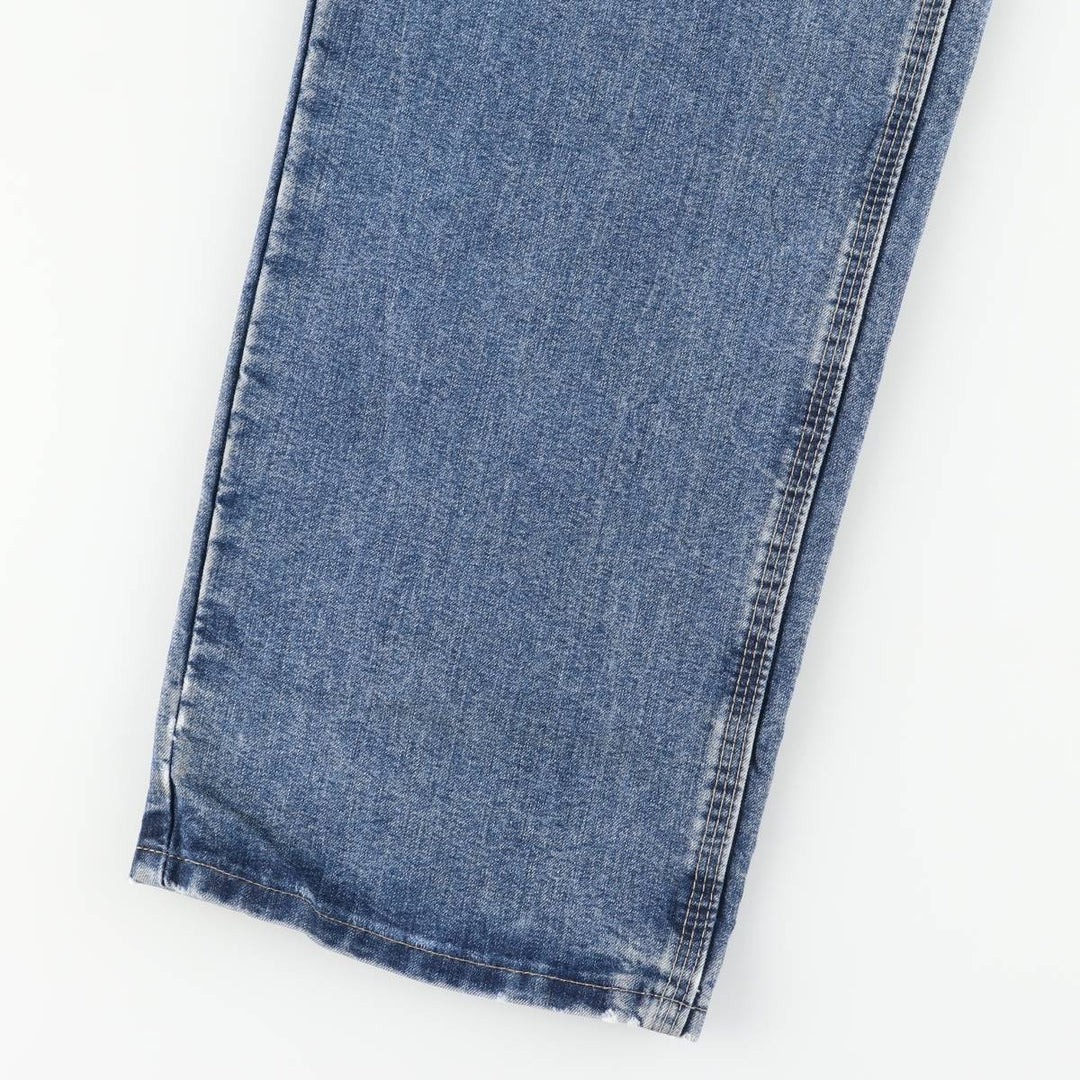 00'S Wrangler CARPENTER denim painter pants for men, W35 equivalent cotton blue type Vintage Second Hand