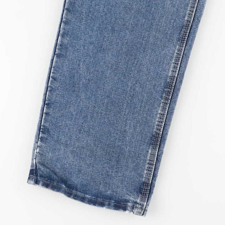 00'S Wrangler CARPENTER denim painter pants for men, W35 equivalent cotton blue type Vintage Second Hand