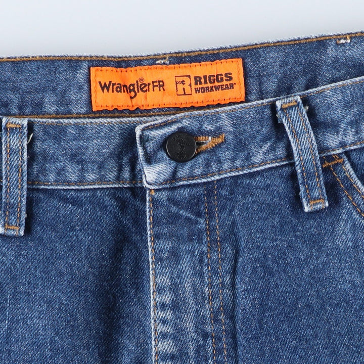 Wrangler FR Denim Painter Pants, Men's, Size W37 cotton blue type Vintage Second Hand