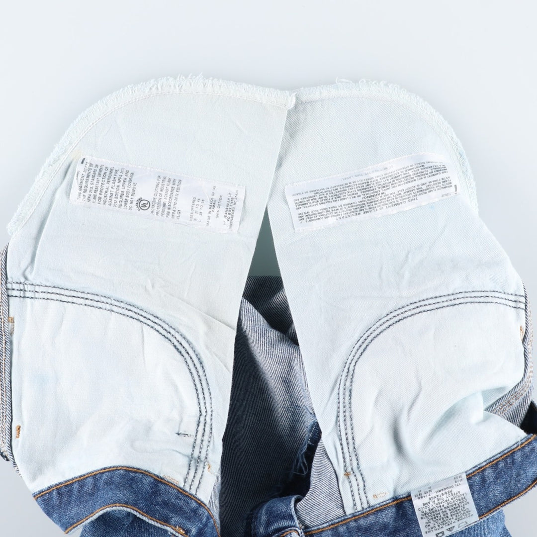 Wrangler FR Denim Painter Pants, Men's, Size W37 cotton blue type Vintage Second Hand