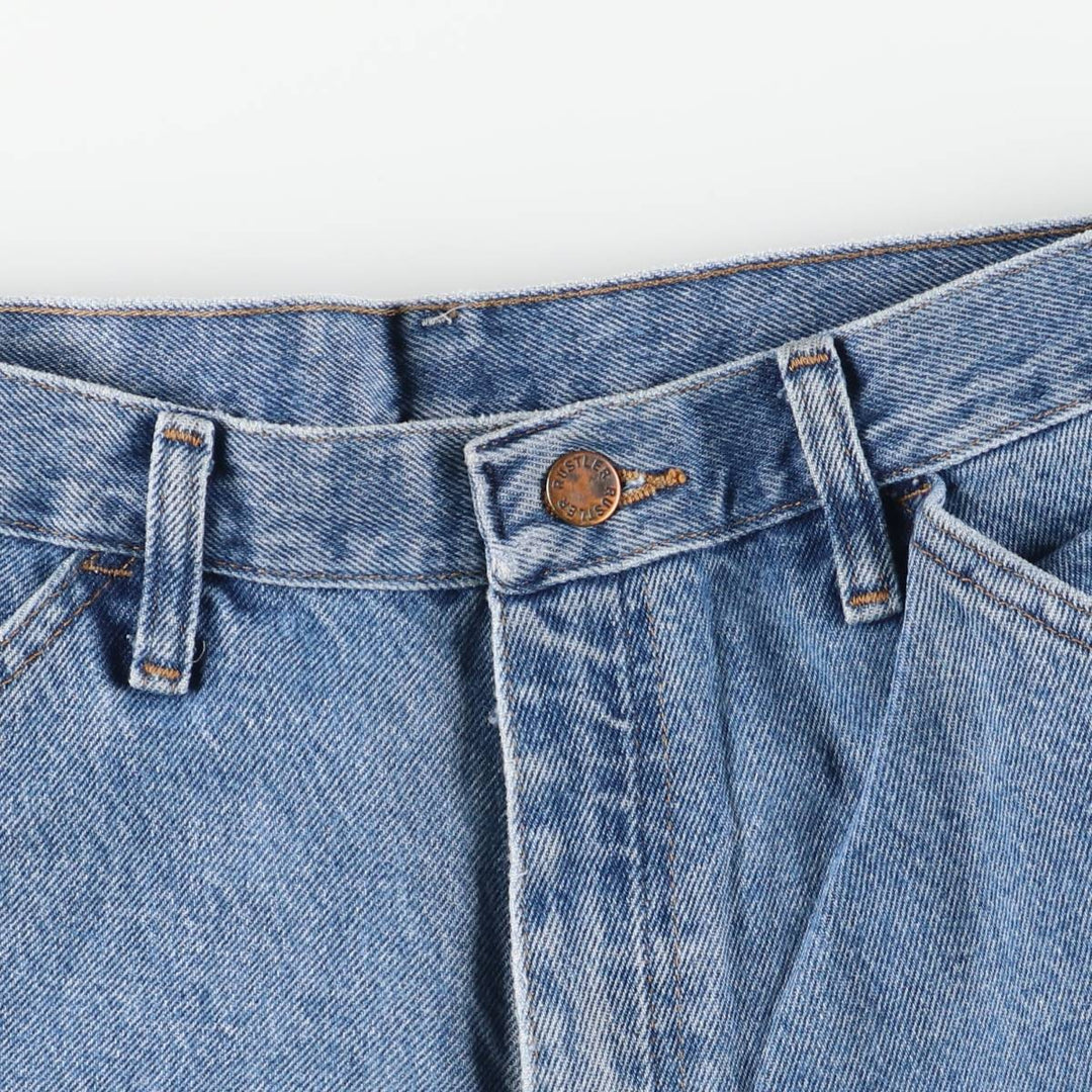 Rustler Denim Painter Pants for Men (W31 equivalent) cotton blue type Vintage Second Hand