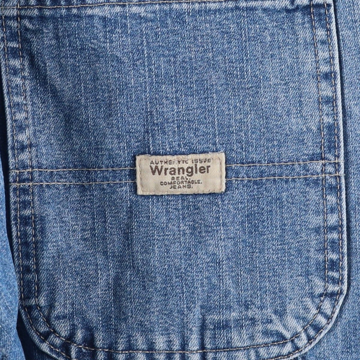 00'S Wrangler Denim Painter Pants Men's W30 equivalent cotton blue type Vintage Second Hand