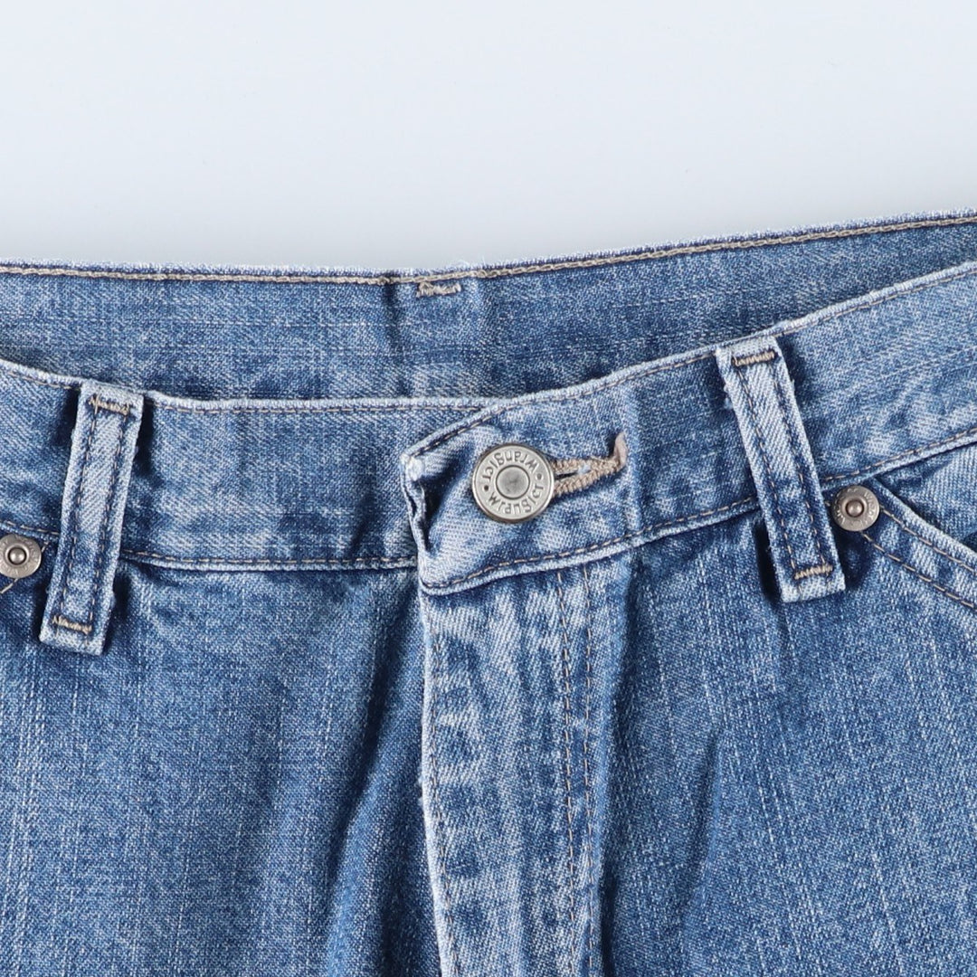 00'S Wrangler Denim Painter Pants Men's W30 equivalent cotton blue type Vintage Second Hand