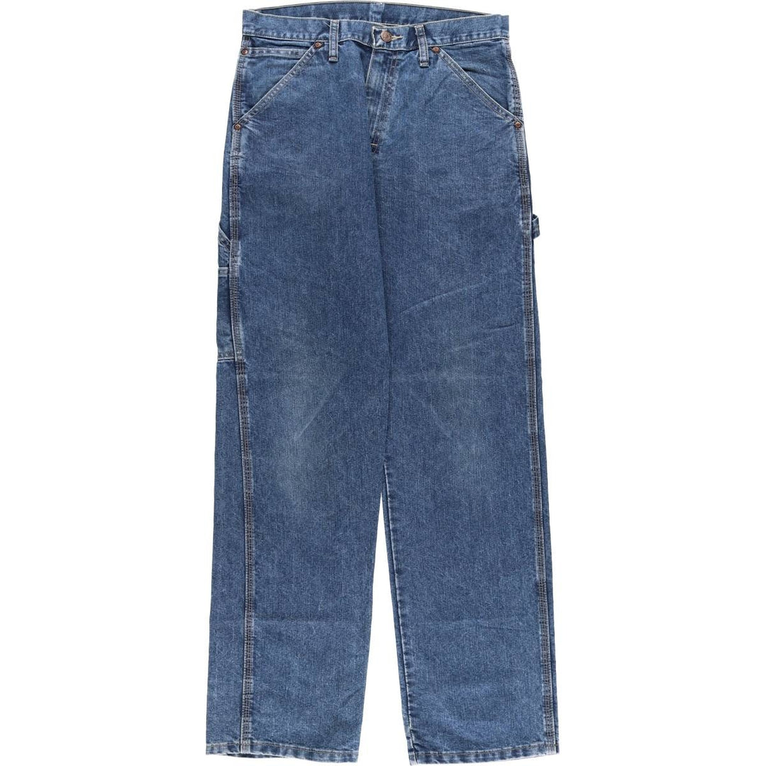 00'S Wrangler CARPENTER denim painter pants for men, W30 equivalent cotton blue type Vintage Second Hand