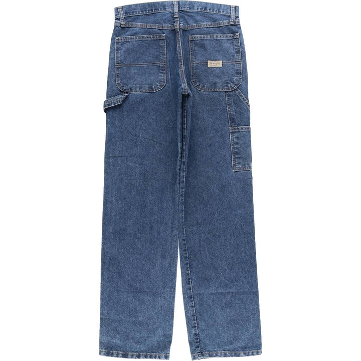 00'S Wrangler CARPENTER denim painter pants for men, W30 equivalent cotton blue type Vintage Second Hand