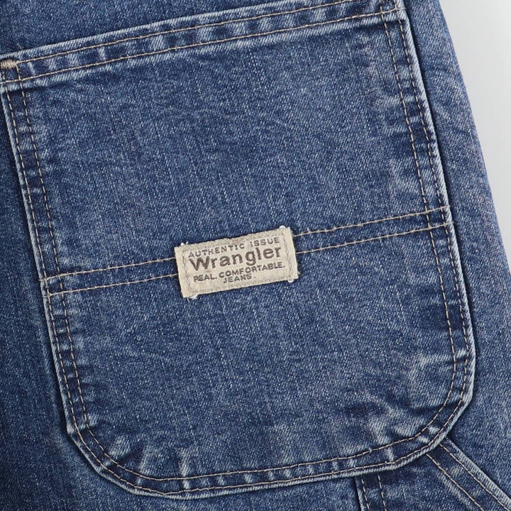 00'S Wrangler CARPENTER denim painter pants for men, W30 equivalent cotton blue type Vintage Second Hand