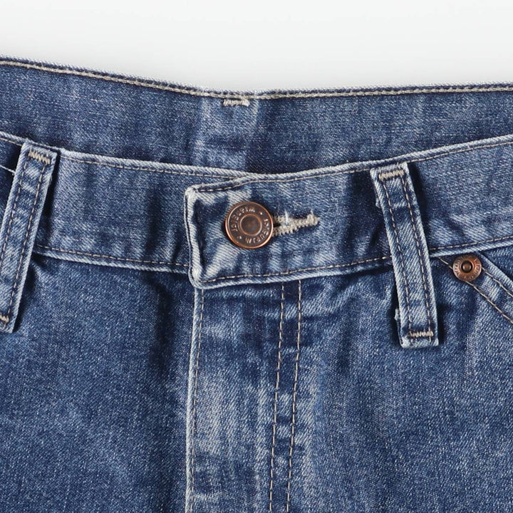 00'S Wrangler CARPENTER denim painter pants for men, W30 equivalent cotton blue type Vintage Second Hand