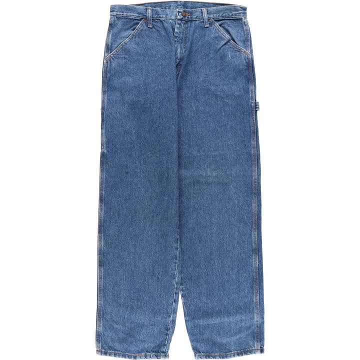 Rustler Denim Painter Pants for Men, W33 equivalent cotton blue type Vintage Second Hand