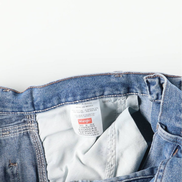 2000'S Wrangler Carpenter Denim Painter Pants, Men's, Size W31 cotton blue type Vintage Second Hand