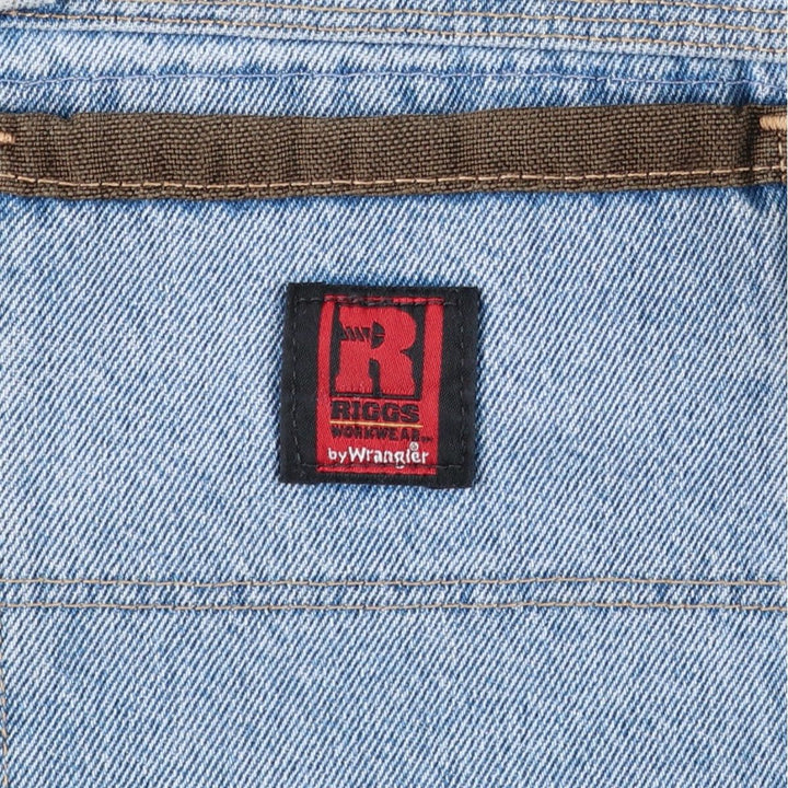 Wrangler RIGGS WORKWEAR Denim Painter Pants Men's W34 equivalent cotton blue type Vintage Second Hand
