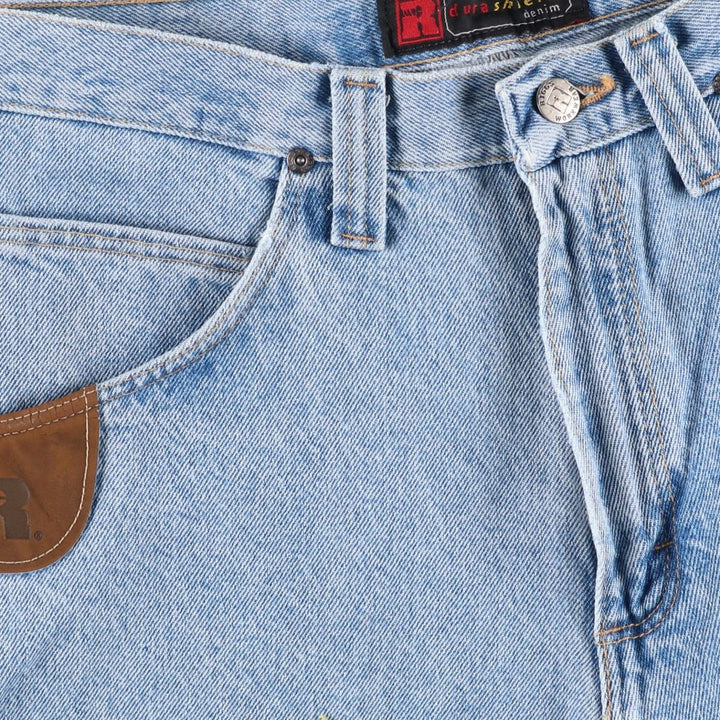 Wrangler RIGGS WORKWEAR Denim Painter Pants Men's W34 equivalent cotton blue type Vintage Second Hand