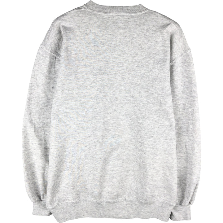 90'S Russell IOWA University of Iowa college sweatshirt, made in the USA, men's size L, vintage cotton gray type Vintage Second Hand