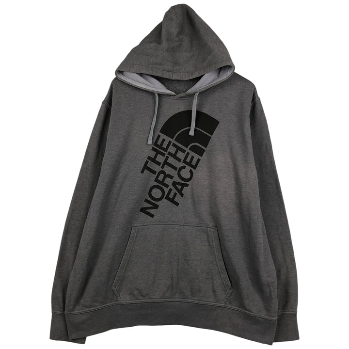 The North Face Men's XXL Pullover Hoodie cotton gray type Vintage Second Hand