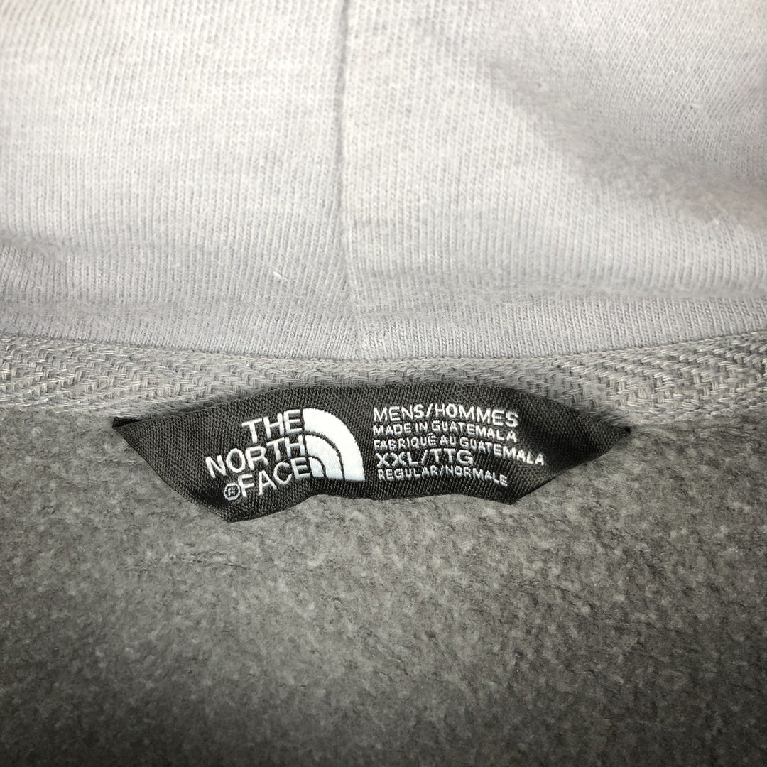 The North Face Men's XXL Pullover Hoodie cotton gray type Vintage Second Hand