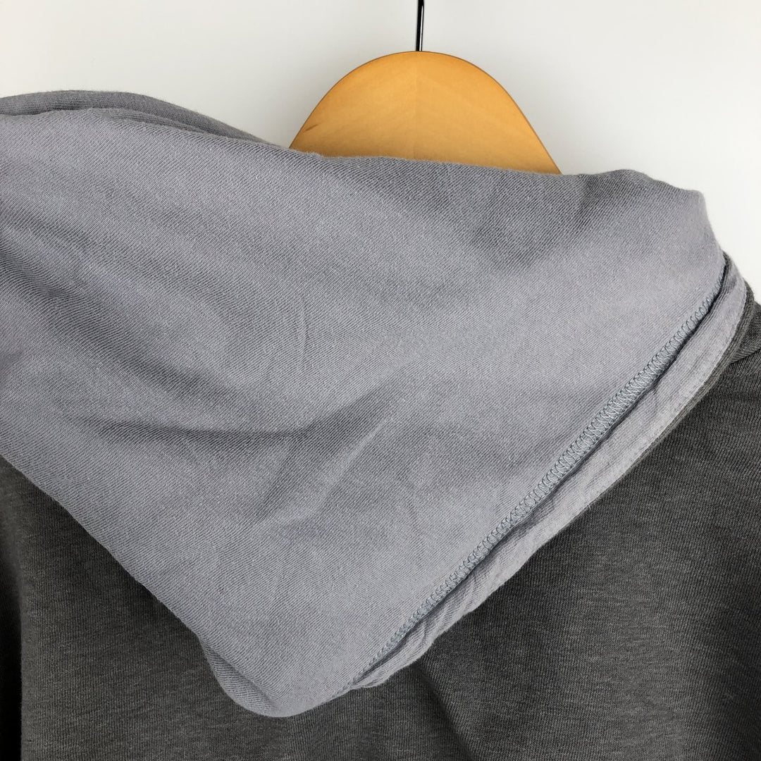 The North Face Men's XXL Pullover Hoodie cotton gray type Vintage Second Hand