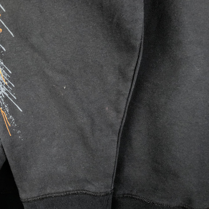 COMFORT CREW CHEVROLET Chevrolet Advertising Sweatshirt, Men's XL cotton black type Vintage Second Hand