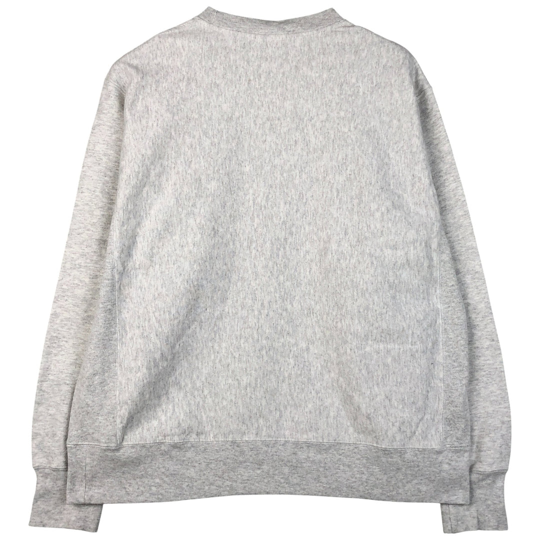 Champion REVERSE WEAVE Reverse Weave College Sweatshirt Trainer Men's XL cotton gray type Vintage Second Hand