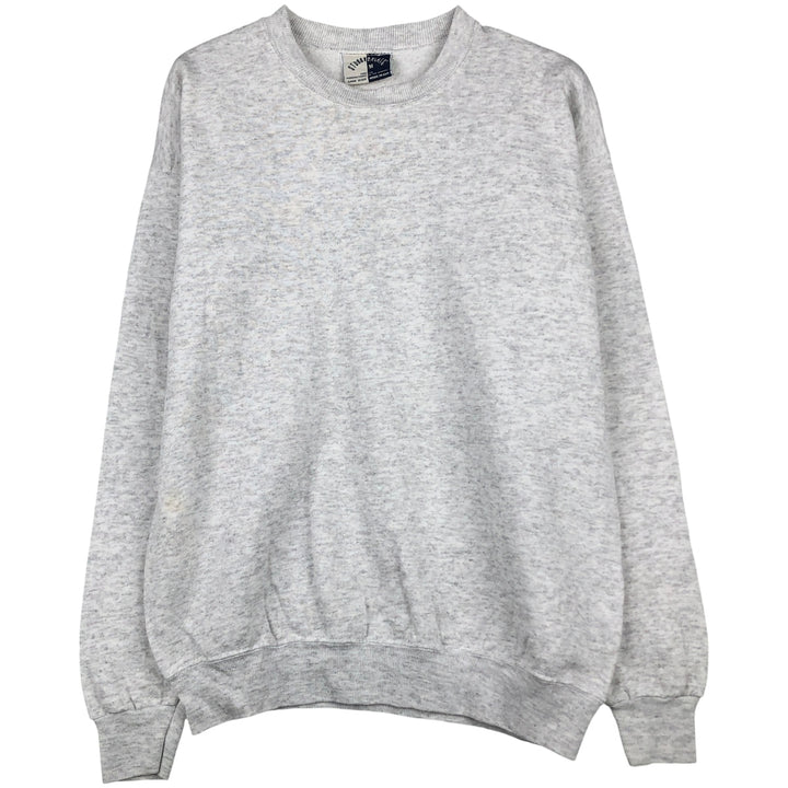 Vintage 90'S Lee STURDYSWEATS plain blank sweatshirt, made in the USA, size M, men's. cotton gray type Vintage Second Hand