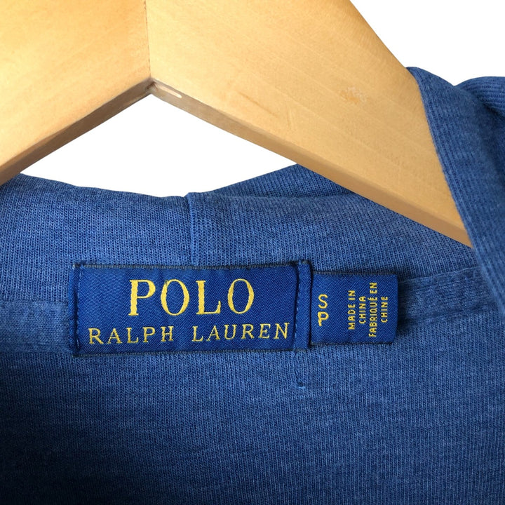 Ralph Lauren POLO RALPH LAUREN Sweatshirt Pullover Hoodie Men's S Size polyester blue type Vintage Second Hand