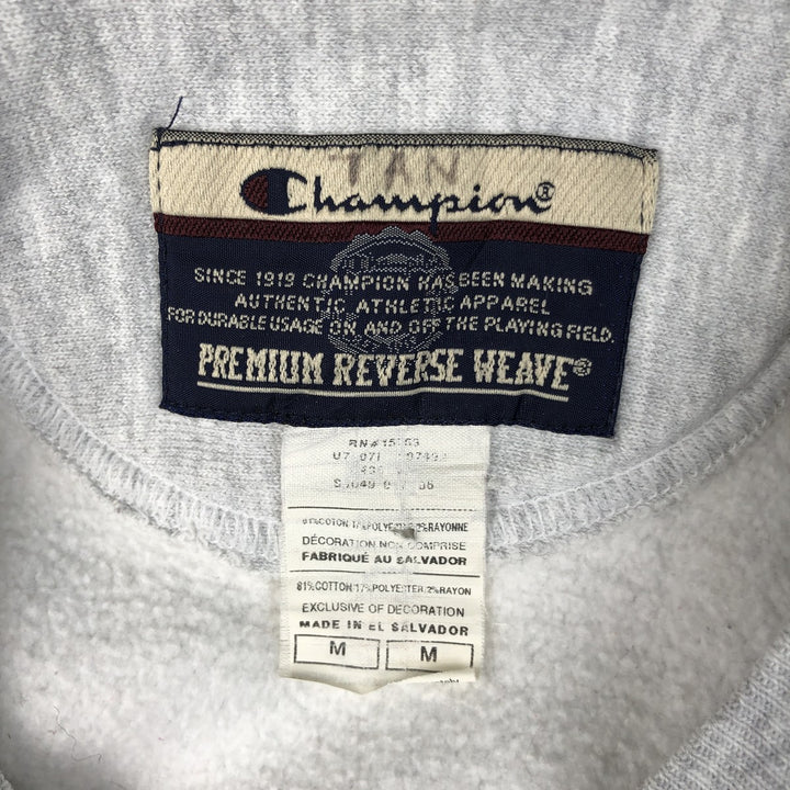 Champion REVERSE WEAVE Reverse Weave Logo Sweatshirt, Men's Size M cotton gray type Vintage Second Hand