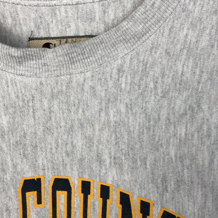 Champion REVERSE WEAVE Reverse Weave Logo Sweatshirt, Men's Size M cotton gray type Vintage Second Hand