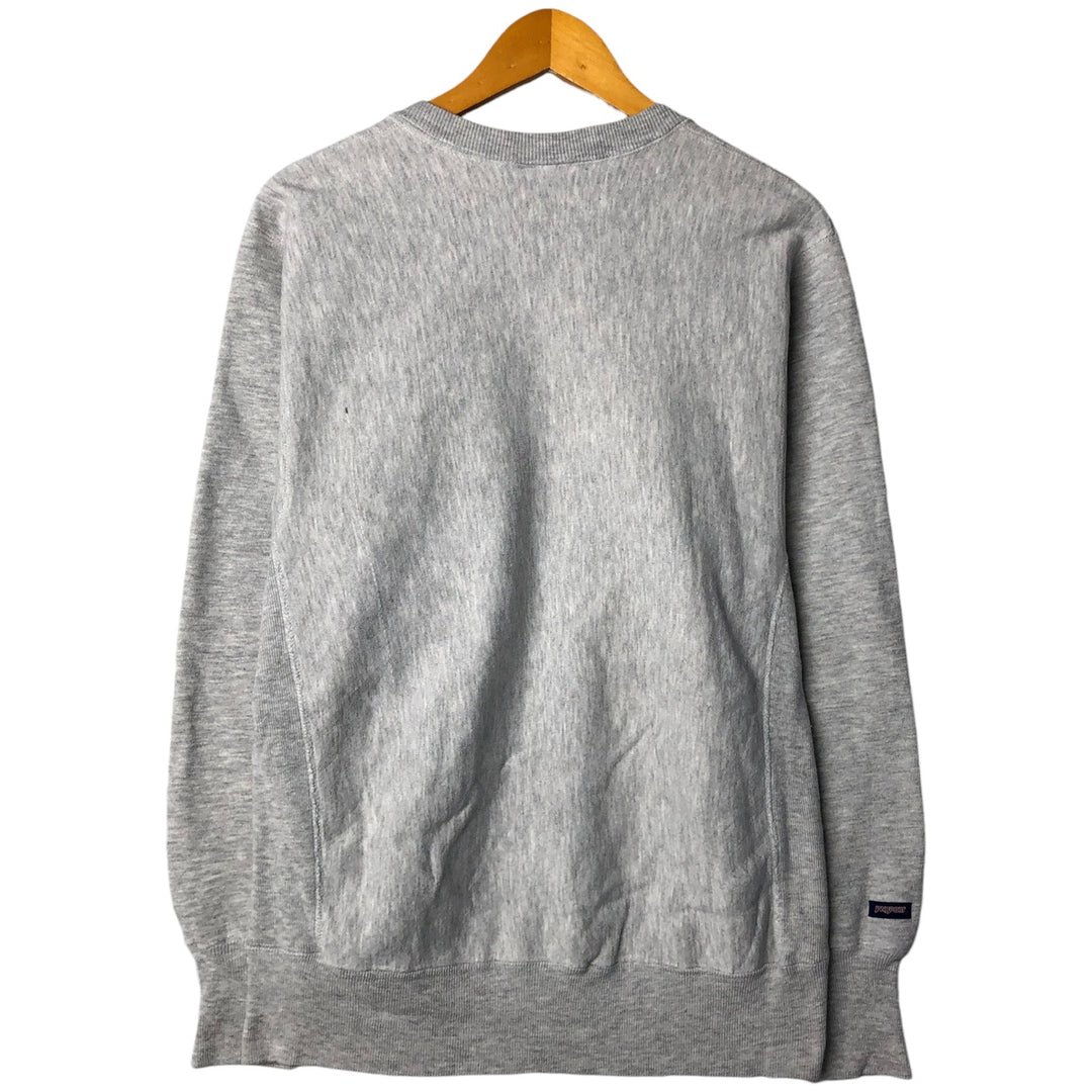 90'S Jansport College Sweatshirt, Made in USA, Men's M, Vintage cotton gray type Vintage Second Hand