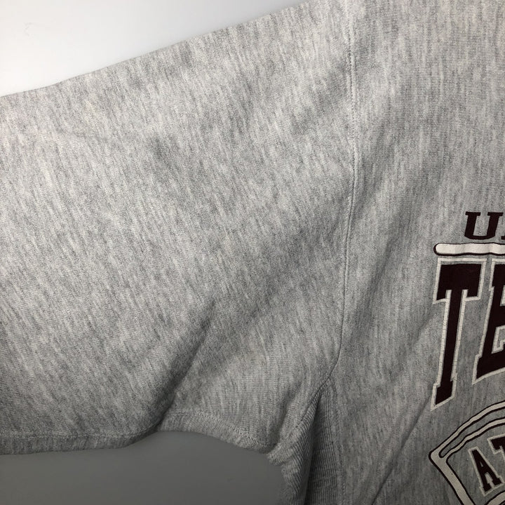 90'S Jansport College Sweatshirt, Made in USA, Men's M, Vintage cotton gray type Vintage Second Hand