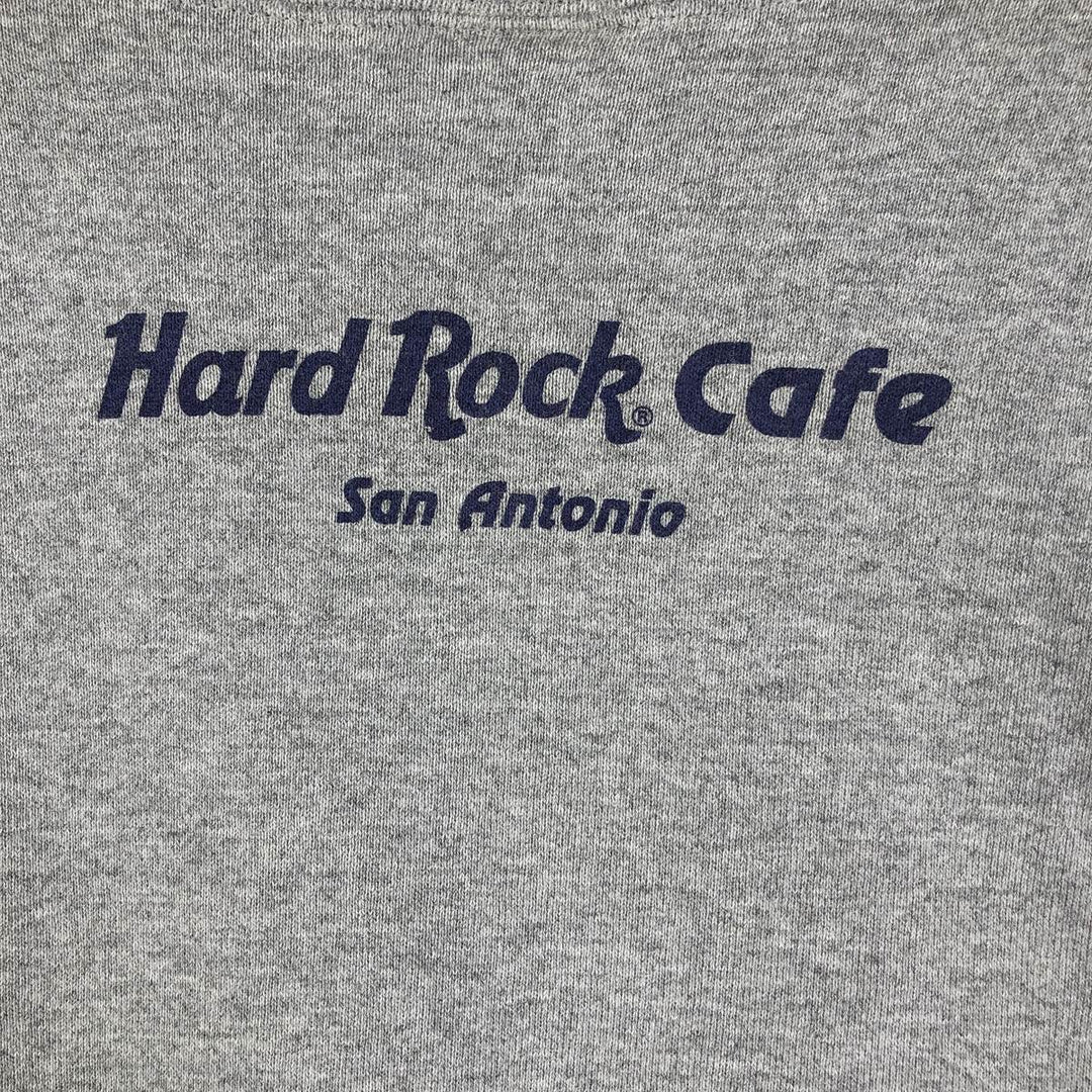 HARD ROCK CAFE Advertising Sweatshirt, Men's Size L cotton gray type Vintage Second Hand