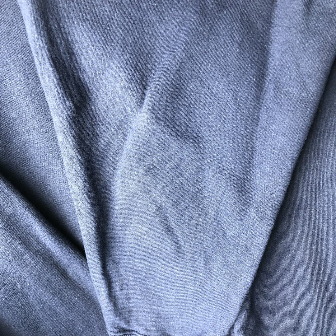 00'S GALT SAND Stars and Stripes Print Sweatshirt, Men's Size XL cotton navy blue type Vintage Second Hand