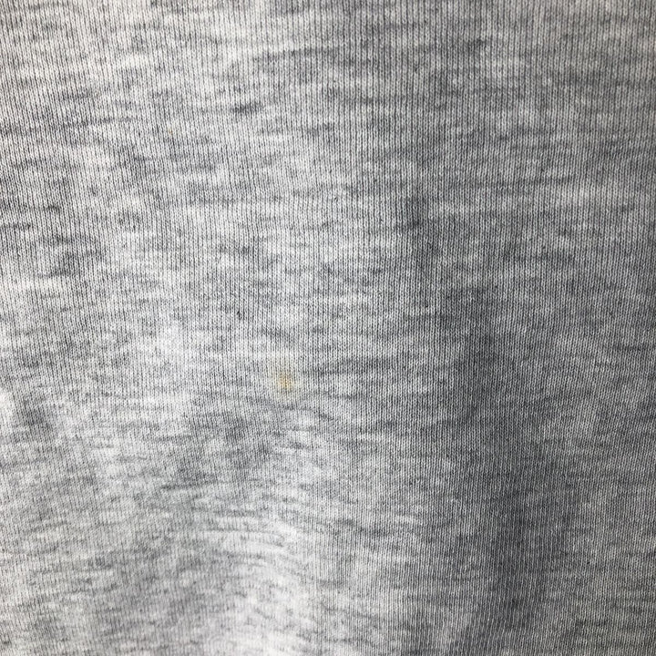 Vintage 80s-90'S Jerzees printed sweatshirt, made in the USA, men's size XXL polyester gray type Vintage Second Hand