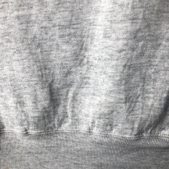 Vintage 80s-90'S Jerzees printed sweatshirt, made in the USA, men's size XXL polyester gray type Vintage Second Hand