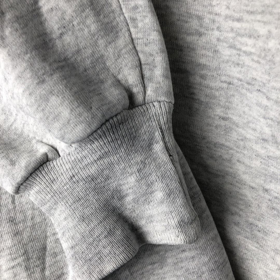 Vintage 80s-90'S Jerzees printed sweatshirt, made in the USA, men's size XXL polyester gray type Vintage Second Hand