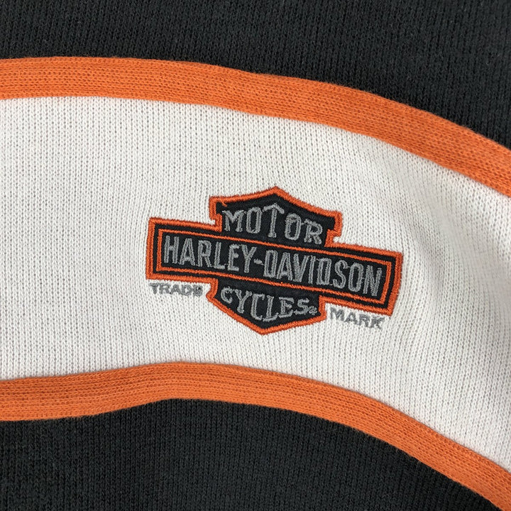 2000'S Harley-Davidson Back Logo Advertising Sweatshirt, Men's XXL cotton black type Vintage Second Hand
