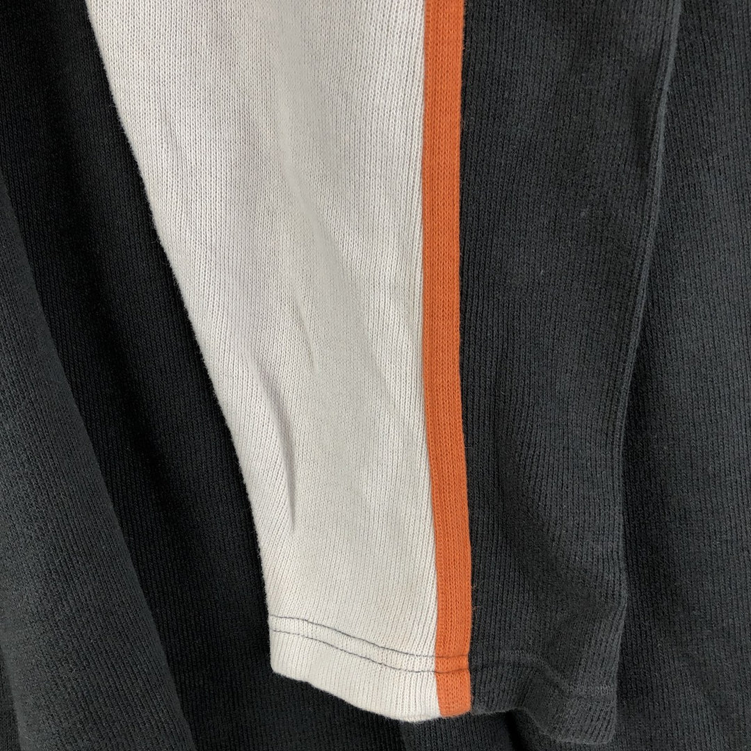 2000'S Harley-Davidson Back Logo Advertising Sweatshirt, Men's XXL cotton black type Vintage Second Hand