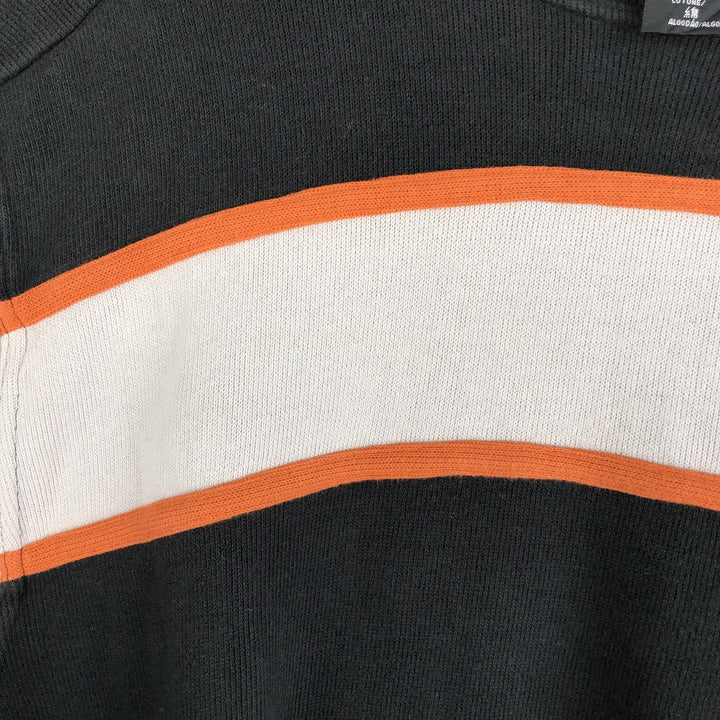 2000'S Harley-Davidson Back Logo Advertising Sweatshirt, Men's XXL cotton black type Vintage Second Hand