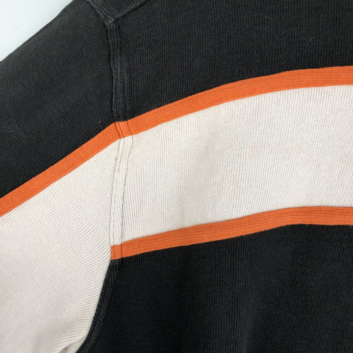 2000'S Harley-Davidson Back Logo Advertising Sweatshirt, Men's XXL cotton black type Vintage Second Hand