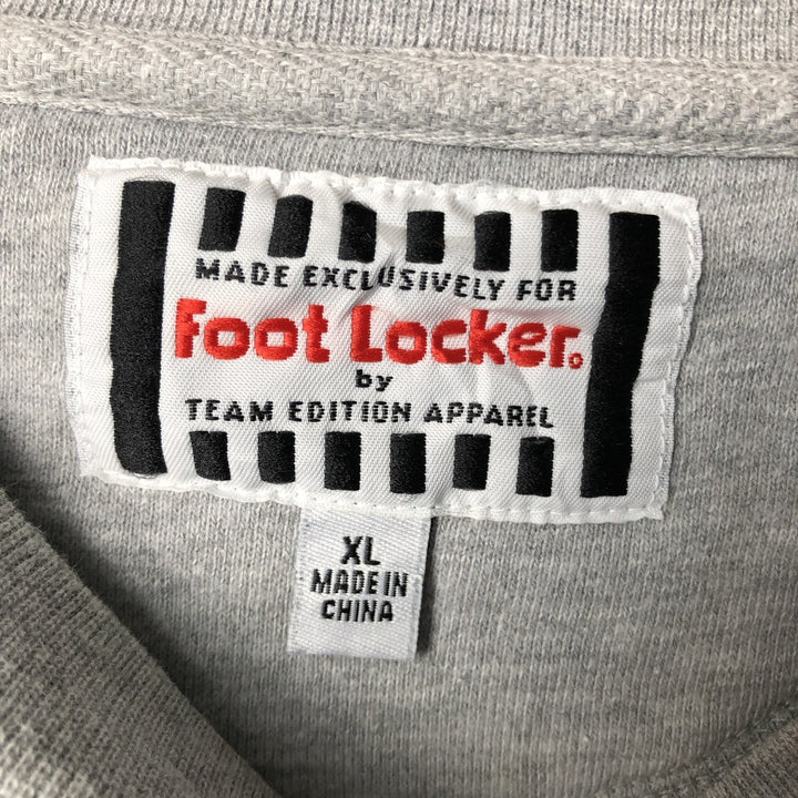 Foot Locker Men's College Sweatshirt (XL) cotton gray type Vintage Second Hand