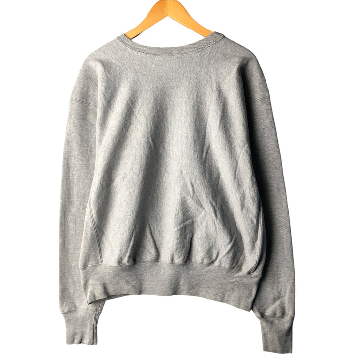 2000'S Champion REVERSE WEAVE Reverse Weave Print Sweatshirt, Men's Size L unclear gray type Vintage Second Hand